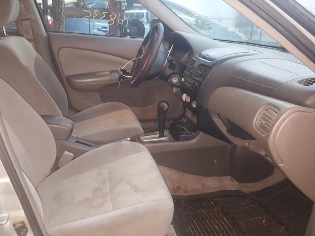 3N1AB51DX3L725001 - 2003 NISSAN SENTRA SE- GRAY photo 5