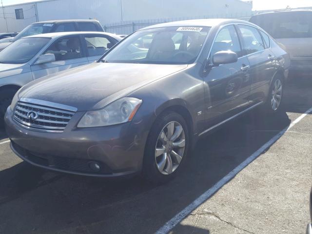 JNKAY01E07M305071 - 2007 INFINITI M35 BASE BROWN photo 2