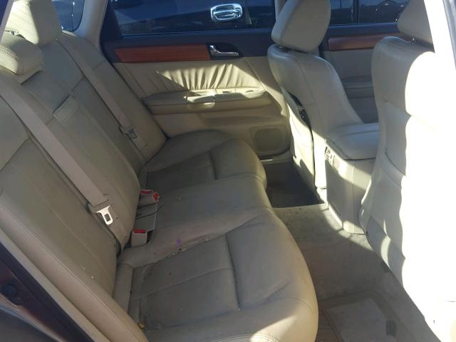 JNKAY01E07M305071 - 2007 INFINITI M35 BASE BROWN photo 6