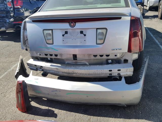1G6DW677450116463 - 2005 CADILLAC STS SILVER photo 9