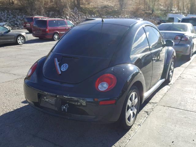 3VWPW31C56M406138 - 2006 VOLKSWAGEN NEW BEETLE Schwarz Foto 4