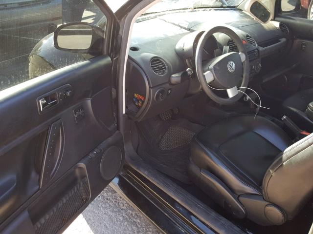 3VWPW31C56M406138 - 2006 VOLKSWAGEN NEW BEETLE Schwarz Foto 9