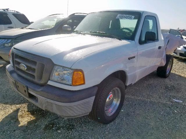 1FTYR10DX5PA70668 - 2005 FORD RANGER WHITE photo 2