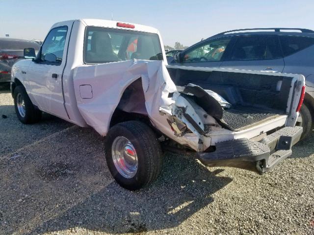 1FTYR10DX5PA70668 - 2005 FORD RANGER WHITE photo 3