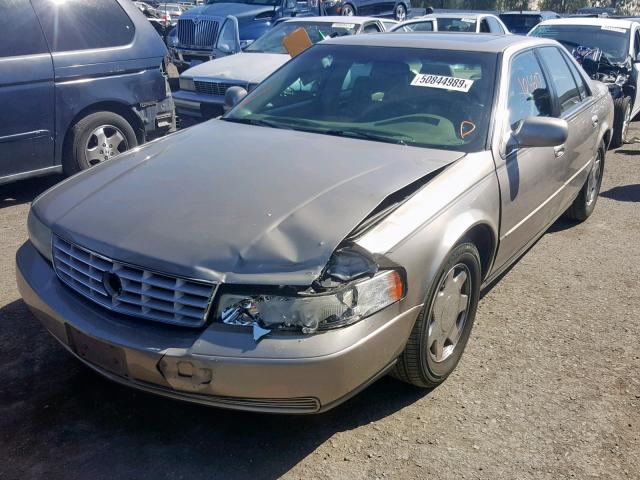 1G6KS54YXYU144341 - 2000 CADILLAC SEVILLE SL GOLD photo 2