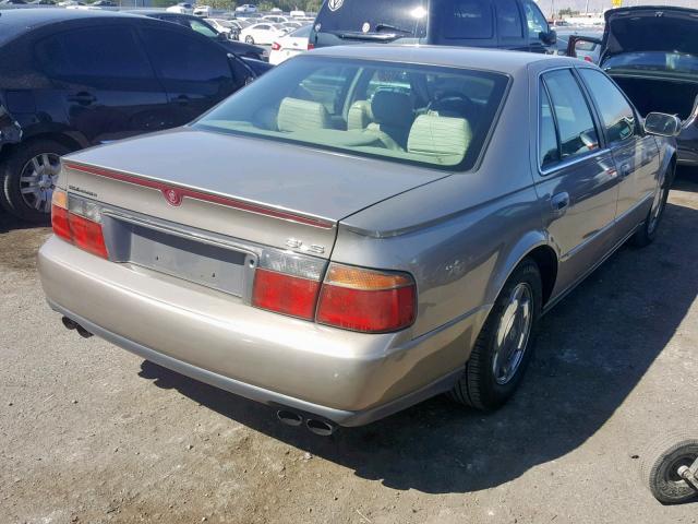 1G6KS54YXYU144341 - 2000 CADILLAC SEVILLE SL GOLD photo 4