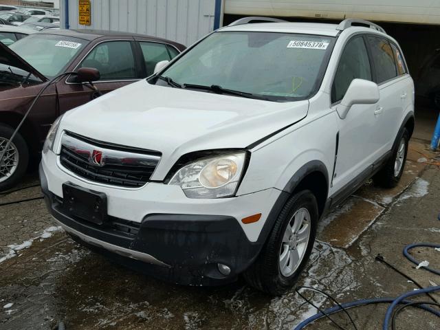 3GSCL33P58S563519 - 2008 SATURN VUE XE WHITE photo 2