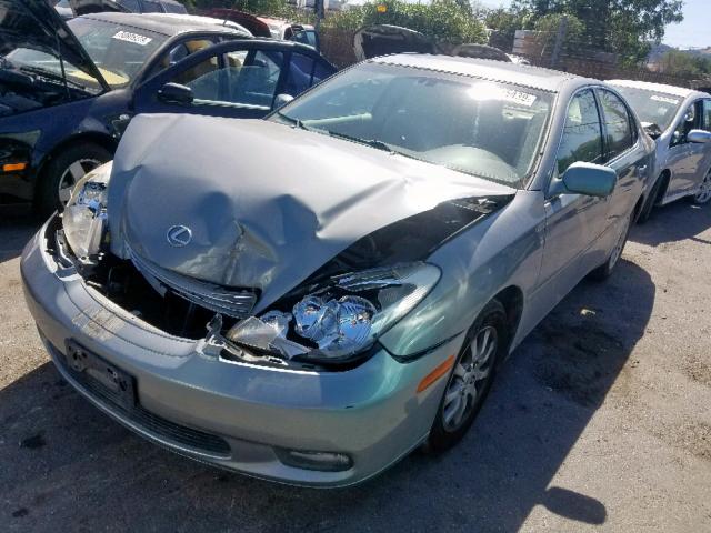 JTHBF30G220070297 - 2002 LEXUS ES 300 GRAY photo 2