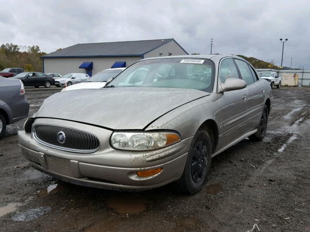 1G4HP54K52U240904 - 2002 BUICK LESABRE CU BROWN photo 2