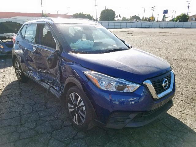 3N1CP5CU8JL527084 - 2018 NISSAN KICKS S BLUE photo 1