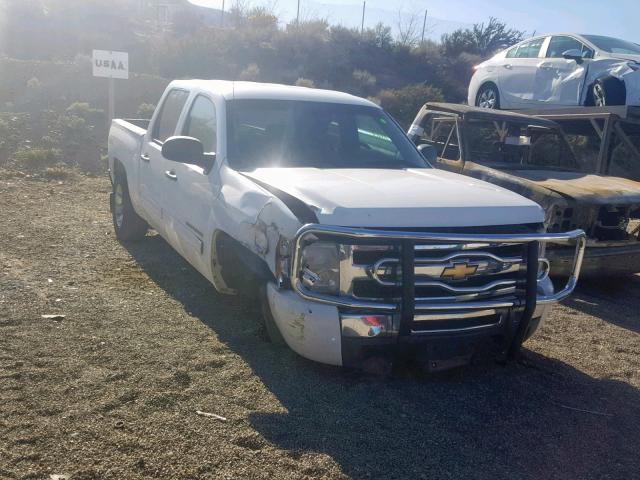 3GCRKSE31AG165911 - 2010 CHEVROLET SILVERADO WHITE photo 1