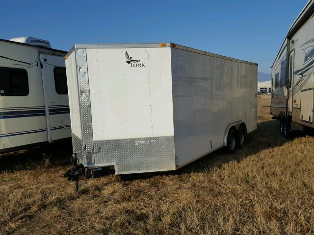 571BE202XGM012989 - 2016 LARK TRAILER WHITE photo 2