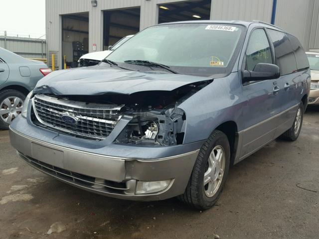 2FMDA58284BA57886 - 2004 FORD FREESTAR L BLUE photo 2