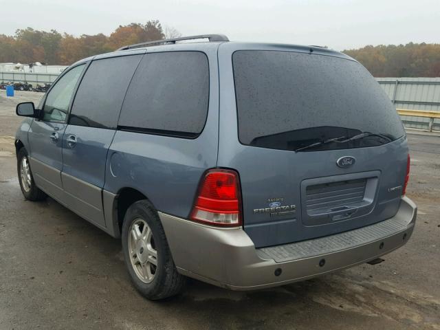 2FMDA58284BA57886 - 2004 FORD FREESTAR L BLUE photo 3