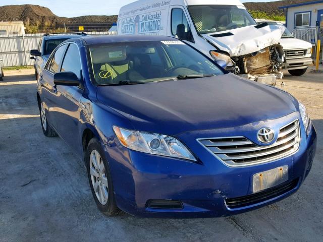 JTNBB46K573025788 - 2007 TOYOTA CAMRY HYBR BLUE photo 1