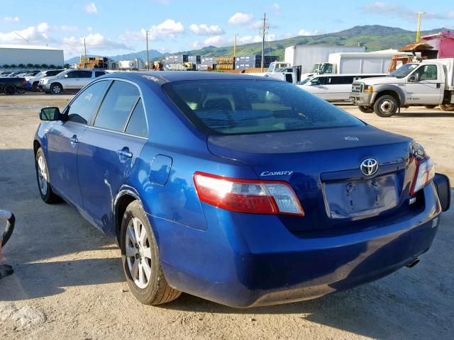 JTNBB46K573025788 - 2007 TOYOTA CAMRY HYBR BLUE photo 3