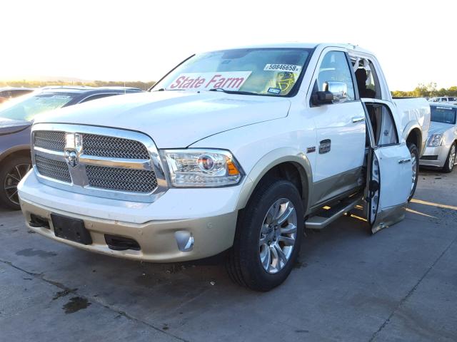 1C6RR7PT7FS627319 - 2015 RAM 1500 LONGH WHITE photo 2