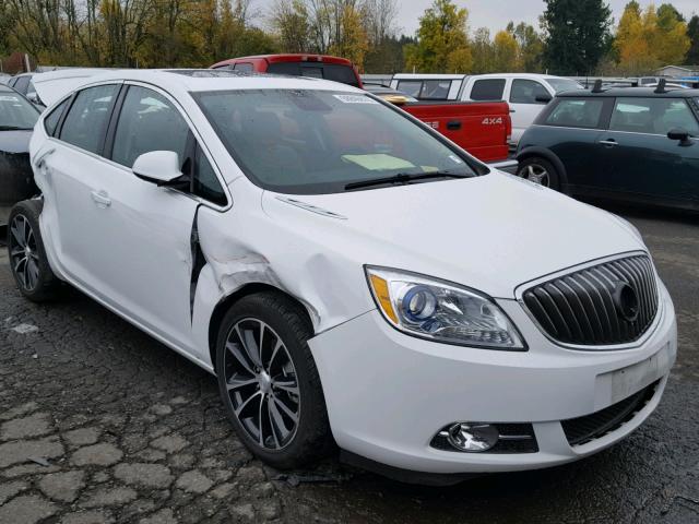 1G4PW5SK0G4176330 - 2016 BUICK VERANO SPO WHITE photo 1