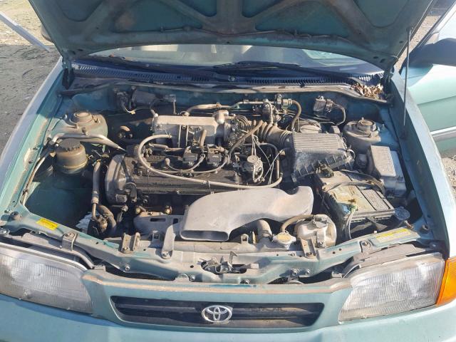 JT2EL56E5S7010314 - 1995 TOYOTA TERCEL DX GREEN photo 7