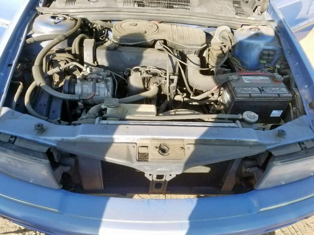 1B3XA46KXNF255305 - 1992 DODGE SPIRIT BLUE photo 7