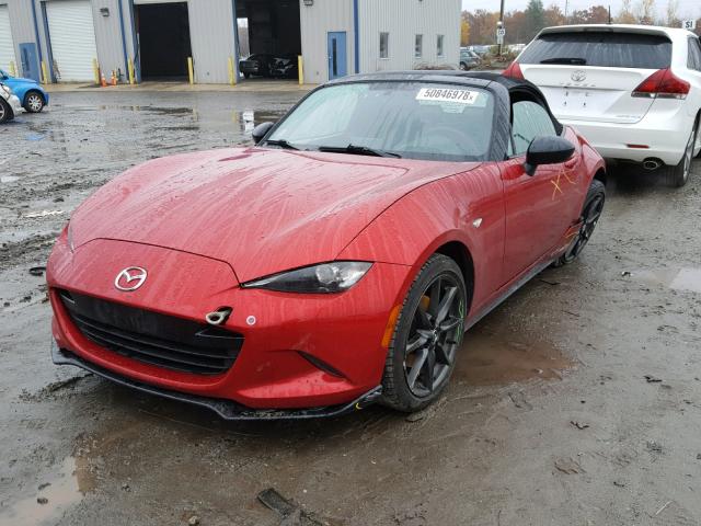 JM1NDAC77G0118811 - 2016 MAZDA MX-5 MIATA RED photo 2