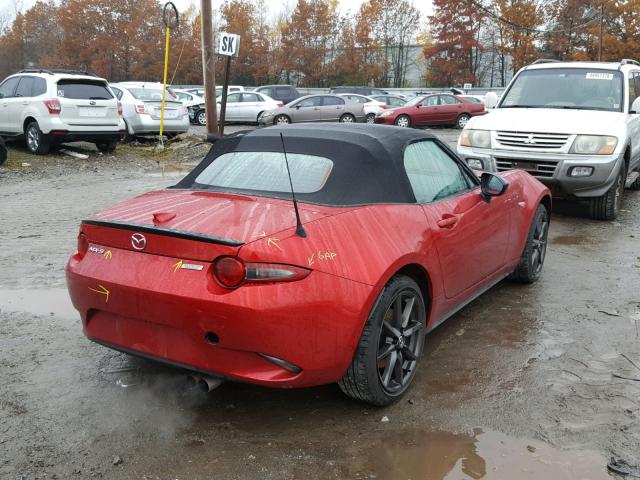 JM1NDAC77G0118811 - 2016 MAZDA MX-5 MIATA RED photo 4