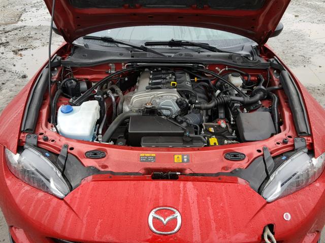 JM1NDAC77G0118811 - 2016 MAZDA MX-5 MIATA RED photo 7