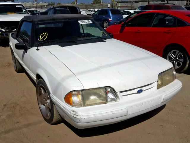 1FACP44M3PF142904 - 1993 FORD MUSTANG LX WHITE photo 1