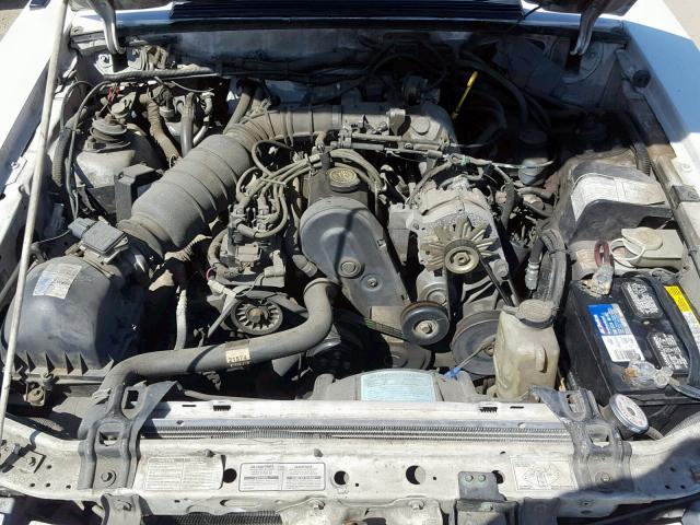 1FACP44M3PF142904 - 1993 FORD MUSTANG LX WHITE photo 7