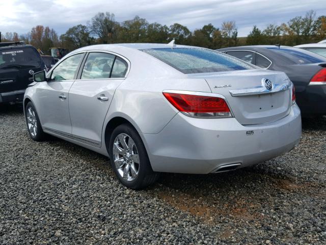 1G4GD5E37CF136030 - 2012 BUICK LACROSSE P SILVER photo 3