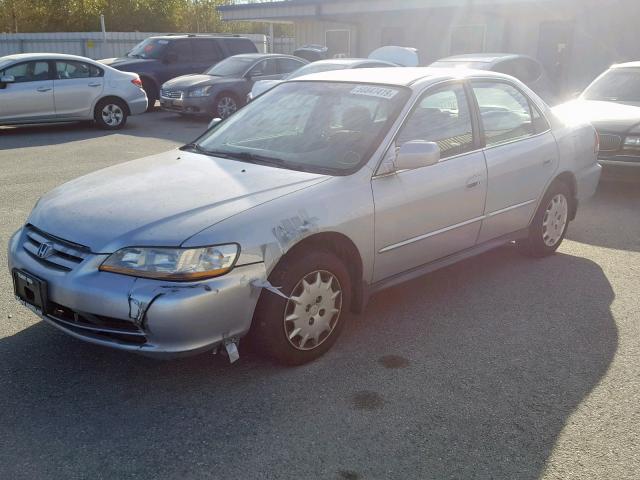 1HGCG66542A099113 - 2002 HONDA ACCORD LX SILVER photo 2