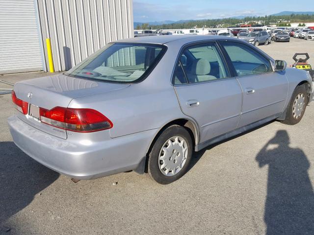 1HGCG66542A099113 - 2002 HONDA ACCORD LX SILVER photo 4