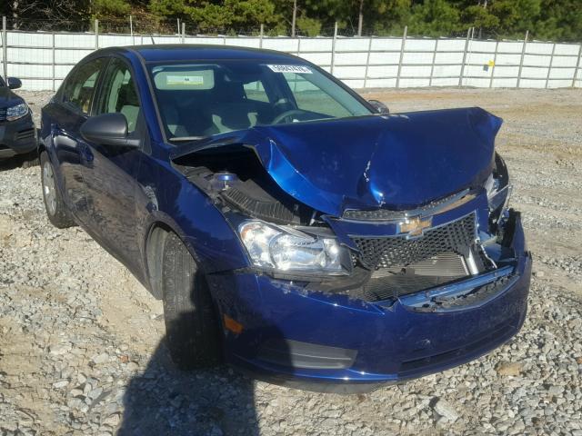 1G1PA5SH4D7103830 - 2013 CHEVROLET CRUZE LS BLUE photo 1