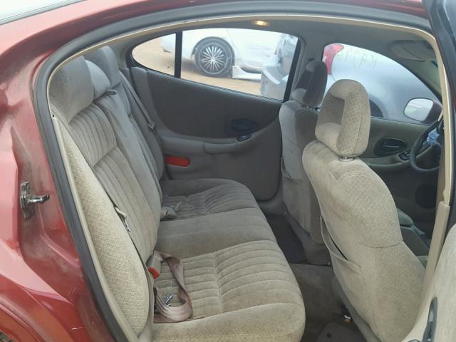 1G2WP52K81F209040 - 2001 PONTIAC GRAND PRIX BURGUNDY photo 6