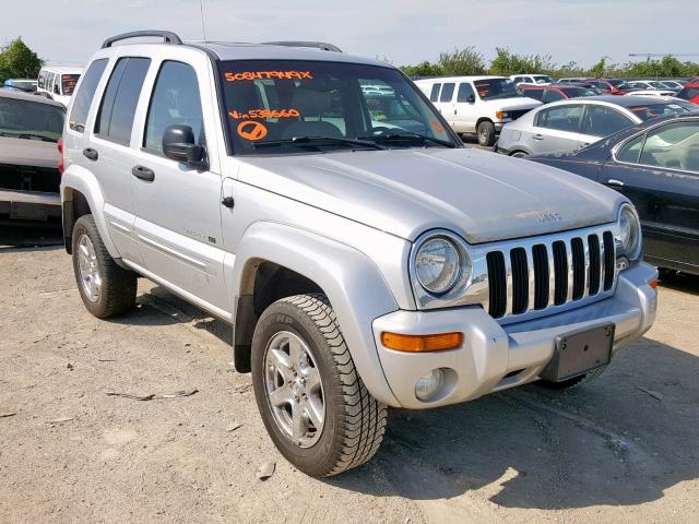 1J4GL58K63W538660 - 2003 JEEP LIBERTY LI SILVER photo 1