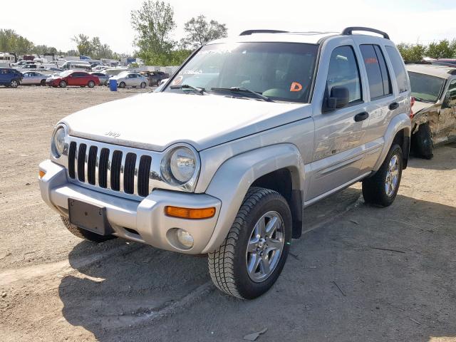 1J4GL58K63W538660 - 2003 JEEP LIBERTY LI SILVER photo 2