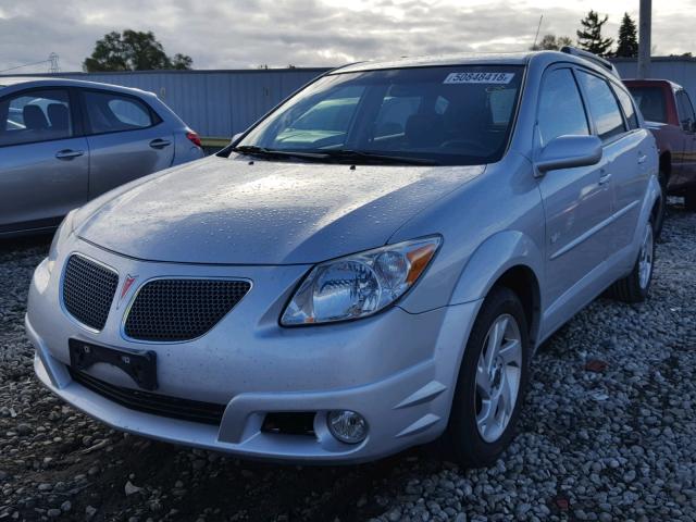 5Y2SL63815Z418364 - 2005 PONTIAC VIBE SILVER photo 2