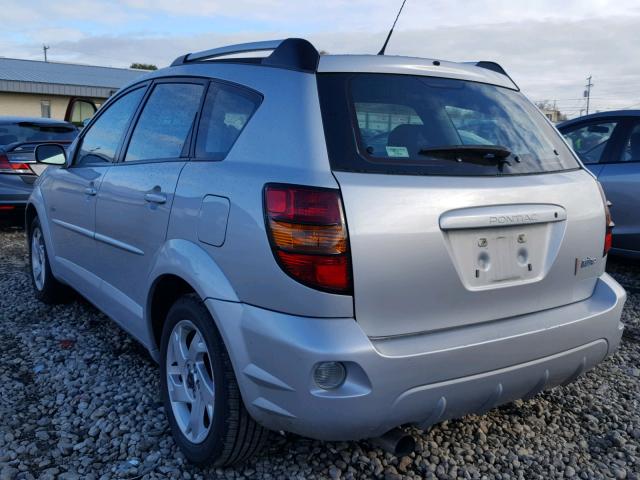 5Y2SL63815Z418364 - 2005 PONTIAC VIBE SILVER photo 3