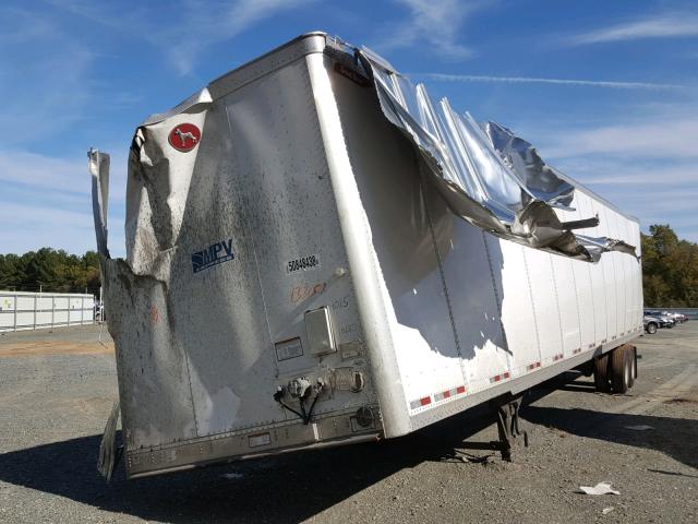 1GRAP0622JJ133157 - 2018 GREAT DANE TRAILER SEMI TRAIL WHITE photo 3