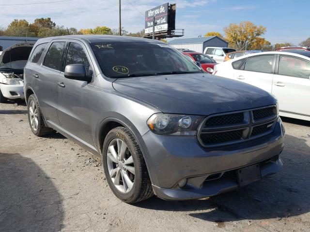 1D4RE3GG0BC693332 - 2011 DODGE DURANGO HE GRAY photo 1