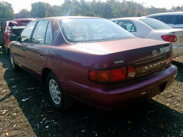 4T1BG12K7TU680562 - 1996 TOYOTA CAMRY DX RED photo 3