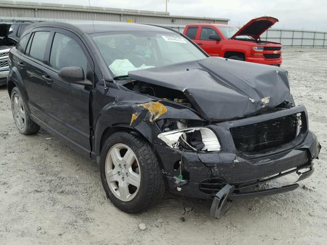 1B3HB48A49D136530 - 2009 DODGE CALIBER SX BLACK photo 1