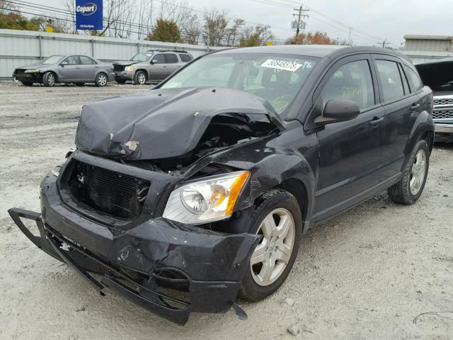 1B3HB48A49D136530 - 2009 DODGE CALIBER SX BLACK photo 2