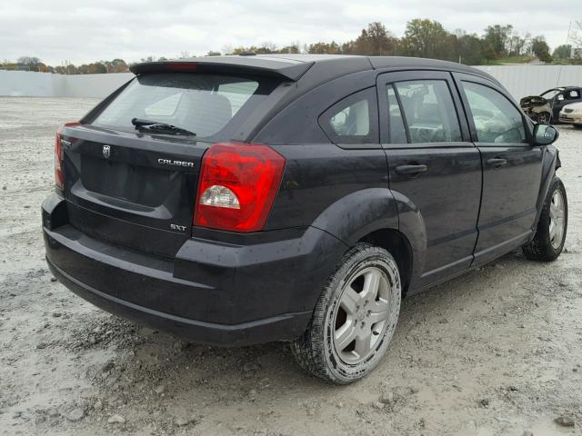 1B3HB48A49D136530 - 2009 DODGE CALIBER SX BLACK photo 4