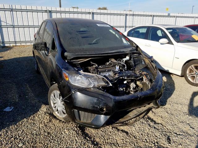 3HGGK5H8XGM703016 - 2016 HONDA FIT EX BLACK photo 1