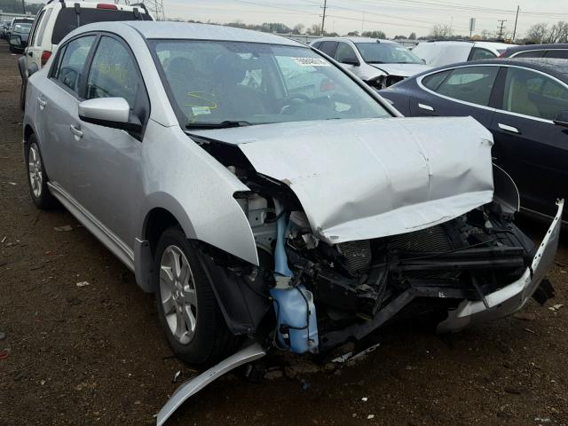 3N1AB6AP2BL639647 - 2011 NISSAN SENTRA 2.0 SILVER photo 1