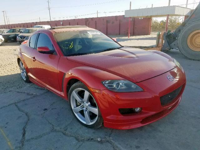 JM1FE173870211880 - 2007 MAZDA RX8 RED photo 1