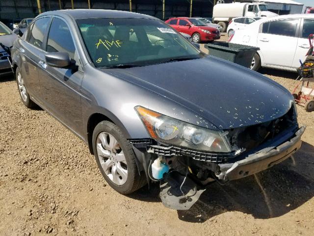 1HGCP36868A060797 - 2008 HONDA ACCORD EXL GRAY photo 1