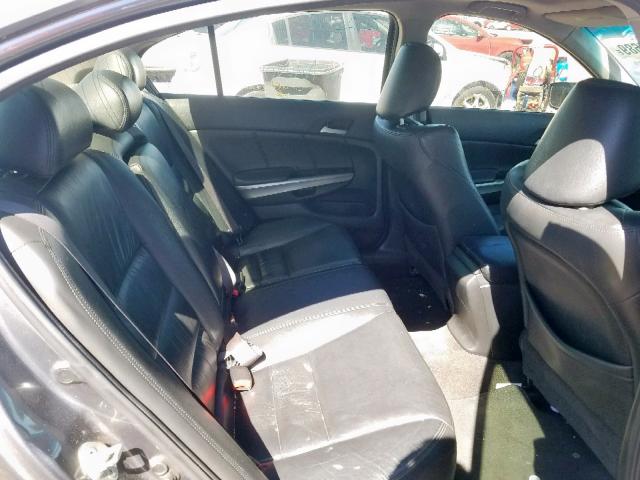 1HGCP36868A060797 - 2008 HONDA ACCORD EXL GRAY photo 6