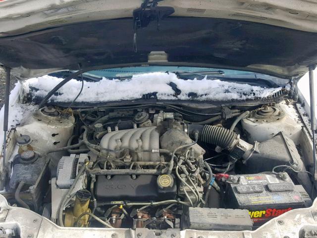 1FAFP53U8XG175282 - 1999 FORD TAURUS SE WHITE photo 7